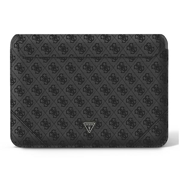 Guess Sleeve GUCS14P4TK 14"czarny/black 4G Uptown Triangle logo