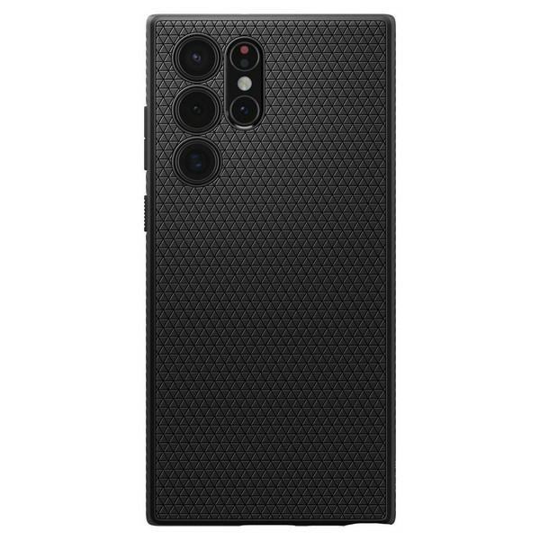 Spigen Liquid Air Case for Samsung Galaxy S22 Ultra - Matte Black