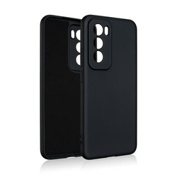 Beline Etui Silicone Oppo Reno 12 Pro 5G czarny/black