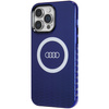 Etui Audi IML Big Logo MagSafe na iPhone 14 Pro Max - niebieskie