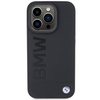 BMW MagSafe Leather Hot Stamp case for iPhone 15 Pro - black