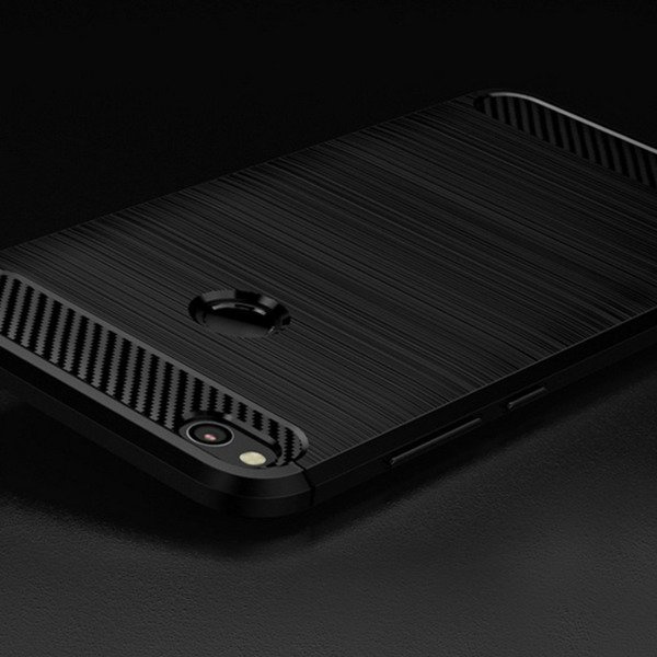 CASE ETUI CARBON LUX CZARNY HUAWEI Y9 2019