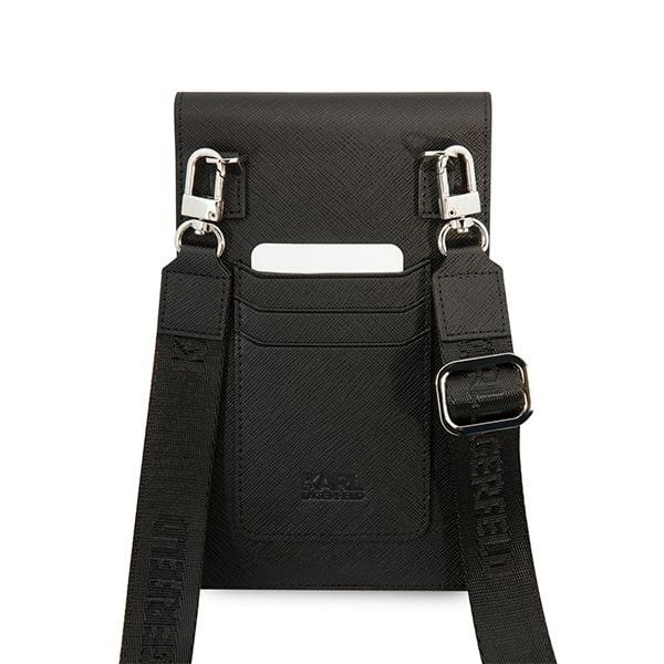KARL LAGERFELD TOREBKA KLWBSAKLCK CZARNY/BLACK AUTOGRAPH CHAIN