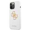Guess GUHCP13LLS4GGWH iPhone 13 Pro / 136,1" biały/white hard case Silicone 4G Logo