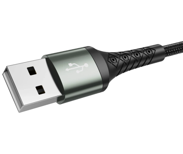 JELLICO kabel B10 Micro USB 3.1A 1M Czarny