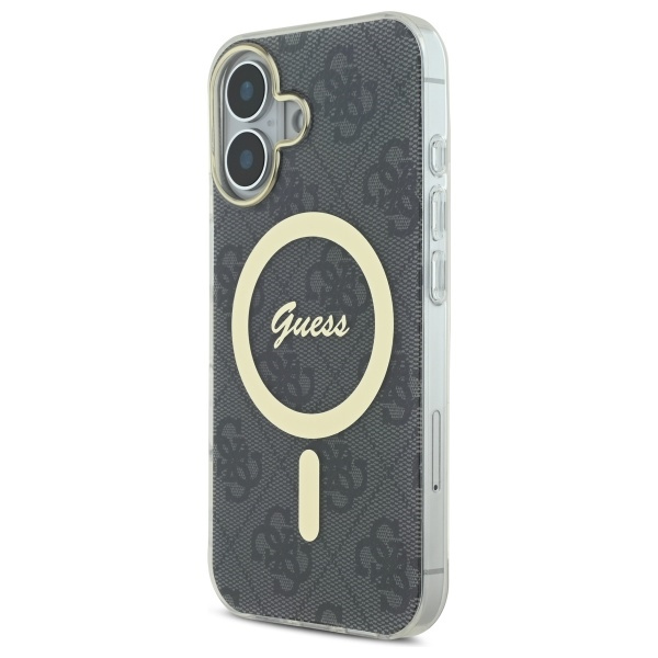 Guess GUHMP16MH4STK iPhone 16 Plus 6.7"  czarny/black hardcase IML 4G MagSafe