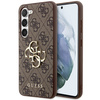 Guess GUHCS24M4GMGBR S24+ S926brązowy/brown hardcase 4G Big Metal Logo