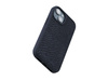 Njord "Salmon Leather MagSafe" Cover for Apple iPhone 15 Pro, black