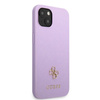 Guess GUHCP13MPS4MU iPhone 13 / 14 / 15 6.1" purpurowy/purple hardcase Saffiano 4G Small Metal Logo