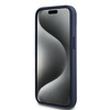 DKNY DKHCP15SPRTHSLB iPhone 15 / 14 / 136.1" niebieski/blue hardcase Leather Mono Stripe & Metal Logo