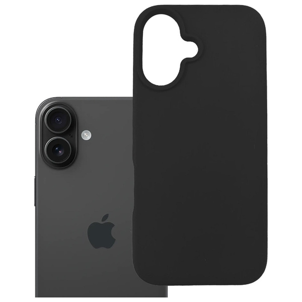 Etui 3MK Hardy MagSilicone do Apple      iPhone 16 Plus grafitowy