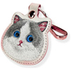 Etui na lokalizator / brelok Nimmy Big   Eyed Pet 2.0 Cat różowy
