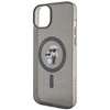 Karl Lagerfeld Karl&amp;Choupette Glitter MagSafe case for iPhone 15 Plus - black