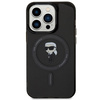 KARL LAGERFELD KLHMP14LHFCKNOK IPHONE 14 PRO 6.1" CZARNY/BLACK HARDCASE IML IKONIK MAGSAFE