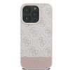 Guess GUHCP16XG4GLPI iPhone 16 Pro Max 6.9" różowy/pink hardcase 4G Bottom Stripe