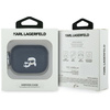 Etui Karl Lagerfeld Monogram Karl &      Choupette Head do AirPods Pro 3 czarny