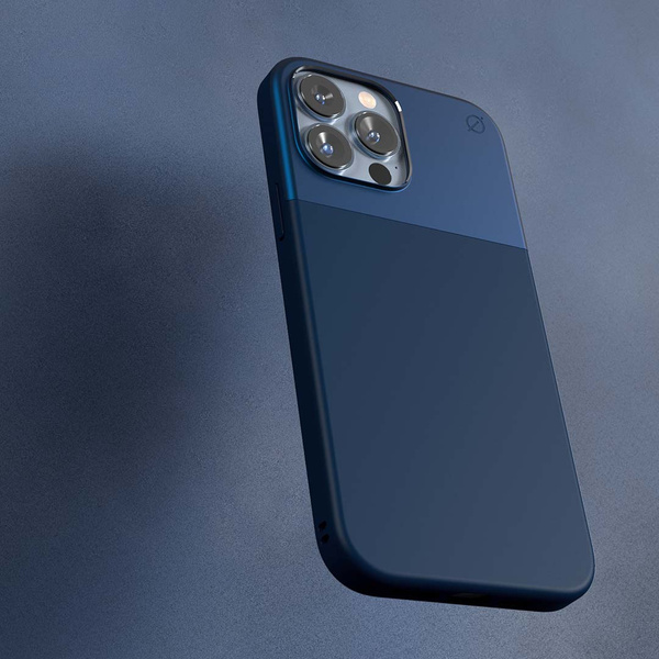 ATOM STUDIOS ETUI SPLIT SILICONE MAGSAFE IPHONE 13 PRO MAX NIEBIESKI