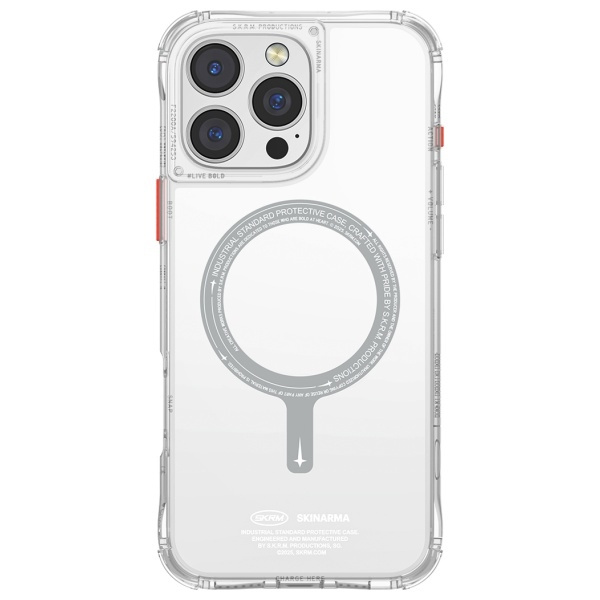 Skinarma etui Saido iPhone 16 Pro Max     6.9" Magnetic Charging przezroczysty/clear