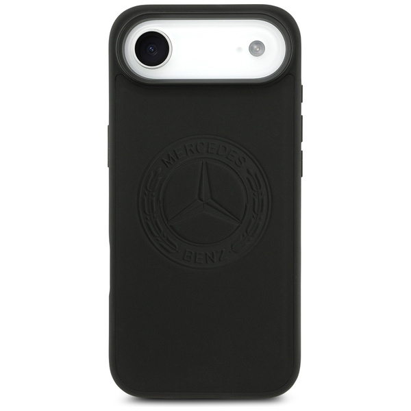 Etui Mercedes Leather Vintage Logo       MagSafe do iPhone Air czarny
