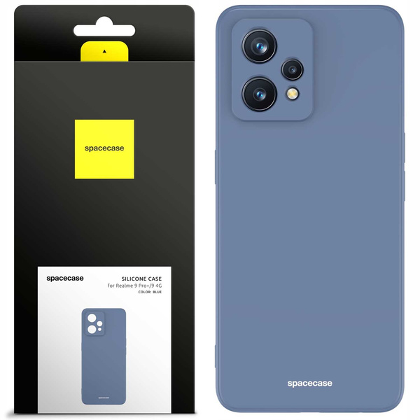 Spacecase Etui Silicone Case Realme 9 4G/9 Pro+ blue