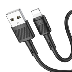 Kabel USB A do Lightning Hoco 2,4A 1 m X83 czarny