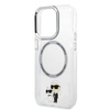 KARL LAGERFELD KLHMP14XHNKCIT IPHONE 14 PRO MAX 6,7" HARDCASE TRANSPARENT ICONIC KARL&CHOUPETTE MAGSAFE