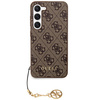 GUESS GUHCS23SGF4GBR S23 S911 BRĄZOWY/BROWN HARDCASE 4G CHARMS COLLECTION