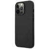 AMG AMHCP14LDOLBK iPhone 14 Pro 6.1 "black / black hardcase Leather Hot Stamped