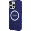 Etui Audi IML Big Logo MagSafe na iPhone 15 Pro Max - niebieskie