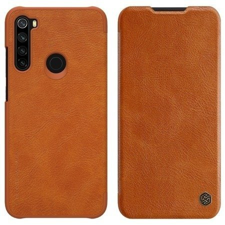 NILLKIN QIN SKÓRZANE ETUI SAMSUNG GALAXY S10 LITE BRĄZOWY WYPRZEDAŻ
