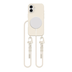 TECH-PROTECT MAGNECKLACE MAGSAFE IPHONE 16 LATTE