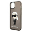KARL LAGERFELD KLHCP14SHKNKTCK IPHONE 14/15/13 6.1 "BLACK / BLACK HARDCASE IKONIK KARL LAGERFELD