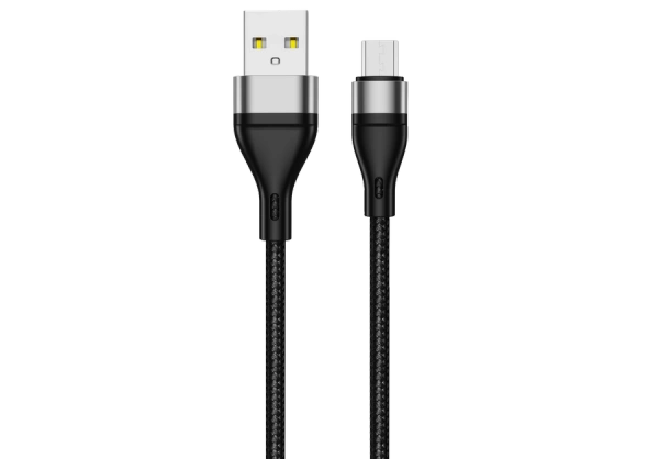 JELLICO kabel B16 Micro USB 3.1A 1M Czarny