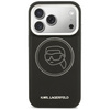 Etui Karl Lagerfeld K Head Point Logo    MagSafe do iPhone 17 Pro czarny