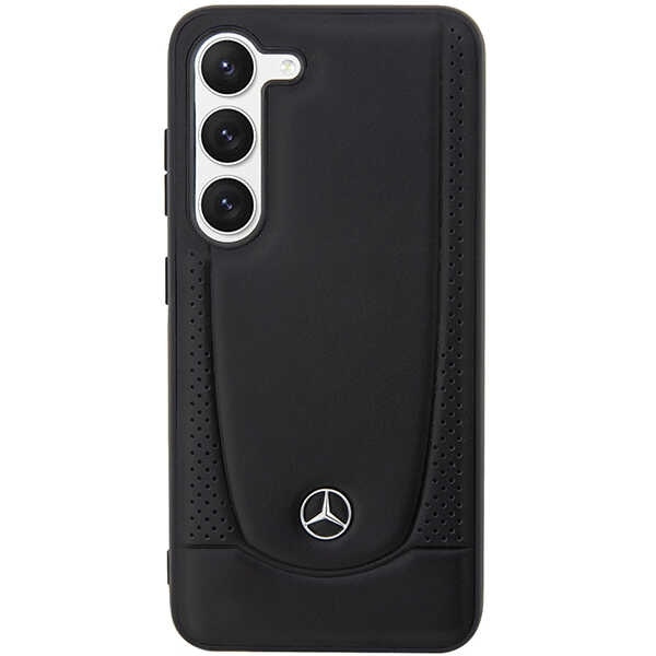 Etui Mercedes Leather Urban na Samsung Galaxy S23+ - czarne