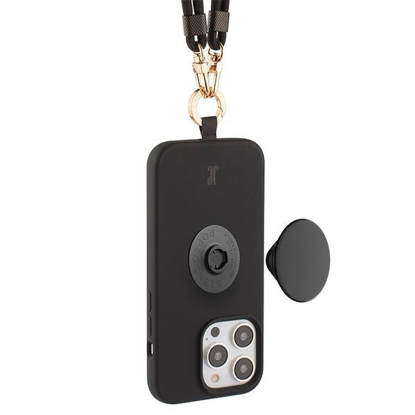Etui JE 3in1 PopGrip iPhone 15 Pro 6.1" czarny/black 30485 (Just Elegance)