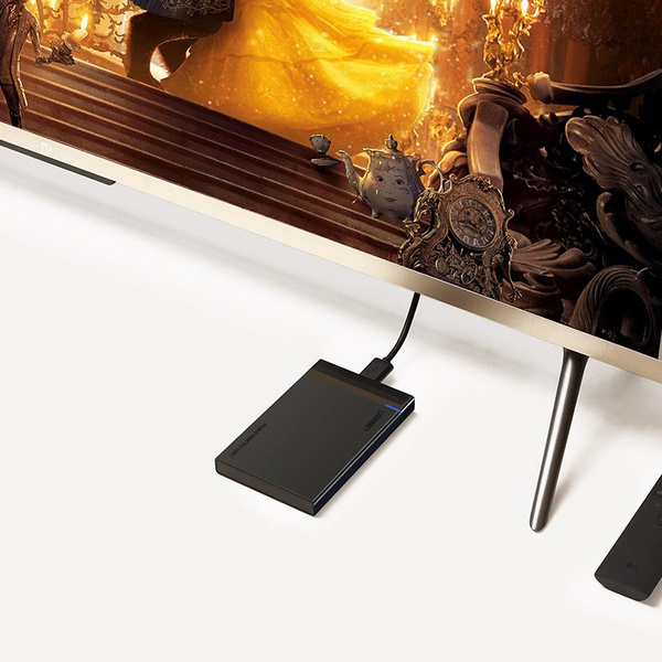 Ugreen bay for HDD SSD disk housing 2.5 '' SATA USB 3.2 Gen 1 (5 Gbps) micro USB SuperSpeed + 0.5 m cable black (US221 30848)