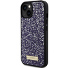 Guess GUHCP15SPFGSBSP iPhone 15 / 14 / 13 6.1" fioletowy/purple hardcase Rhinestone Metal Logo
