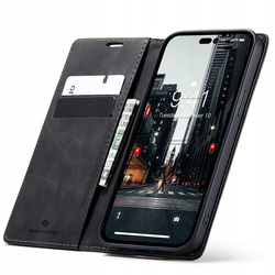 Spacecase Etui Wallet iPhone 14 Pro Max black