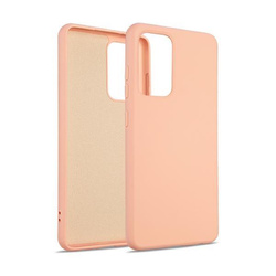 BELINE CASE SILICONE SAMSUNG S20 FE G780 PINK-GOLD / ROSE GOLD