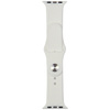 Pasek Audi Sport Red Logo Silicone Watch Strap do Apple Watch 40/41/42mm biały