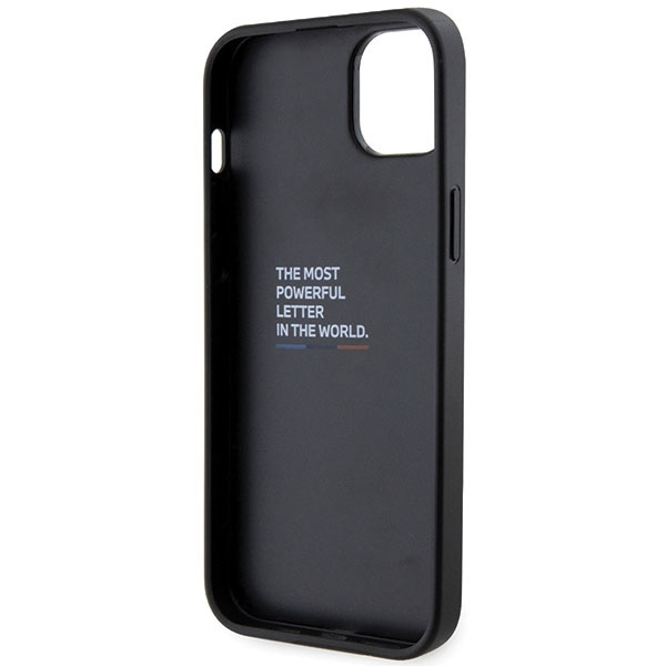 Etui BMW Grip Hot Stamp na iPhone 14 Plus - czarne