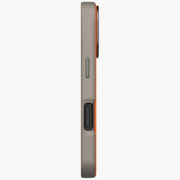 Etui UNIQ Lyden DS do iPhone 17 Pro      Magclick Charging pomarańczowo/szary