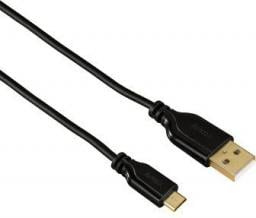 Hama USB-A USB Cable - 0.75 m Black