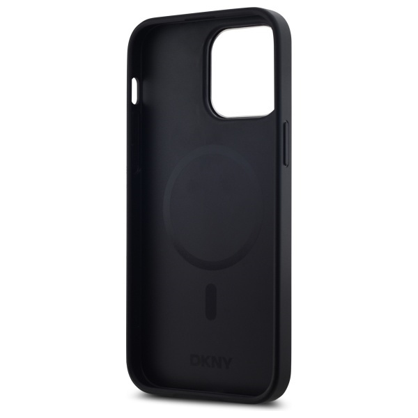 DKNY DKHMP14XPSCMCLK iPhone 14 ProMax 6.7" czarny/black hardcase Plain Logo MagSafe