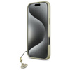Guess GUHCP16LGF4GBR iPhone 16 Pro 6.3"  brązowy/brown hardcase 4G Charms Collection