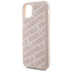 Etui Karl Lagerfeld Quilted K Pattern na iPhone 11 / Xr - różowe