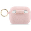 Etui Guess Silicone Glitter Ring do      AirPods Pro 3 różowy