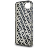 Etui Karl Lagerfeld IML Repeat Logo do   iPhone 16e srebrny