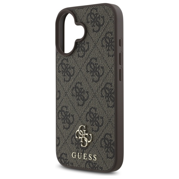 Guess GUHMP16SP4SM4MW iPhone 16 6.1"     brązowy/brown hardcase 4G Small Classic MagSafe